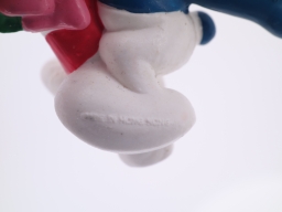 Schtroumpf avec sucre d'orge - photo