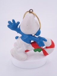 Schtroumpf avec sucre d'orge - photo