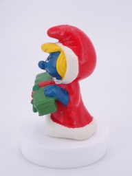 Schtroumpfette de Noël avec cadeau - photo