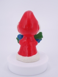 Schtroumpfette de Noël avec cadeau - photo