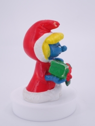Schtroumpfette de Noël avec cadeau - photo