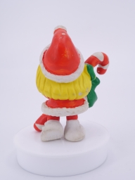 Schtroumpfette de Noël avec sucre d'orge - photo