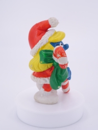 Schtroumpfette de Noël avec sucre d'orge - photo