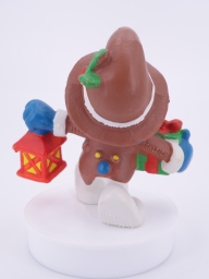 Schtroumpf avec cadeau et lanterne - photo