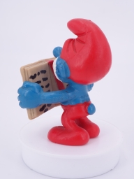 Grand Schtroumpf avec livre - photo