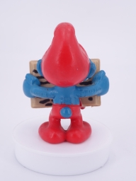 Grand Schtroumpf avec livre - photo