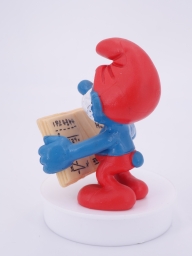 Grand Schtroumpf avec livre - photo