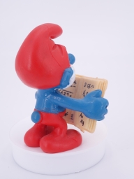 Grand Schtroumpf avec livre - photo