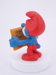 Grand Schtroumpf avec livre - photo