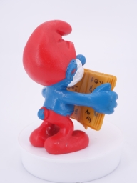 Grand Schtroumpf avec livre - photo