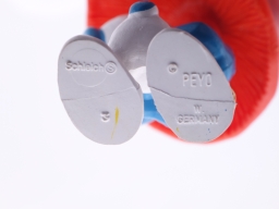 Schtroumpf avec parapluie champignon - photo