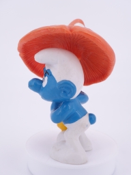 Schtroumpf avec parapluie champignon - photo