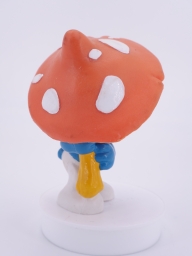 Schtroumpf avec parapluie champignon - photo