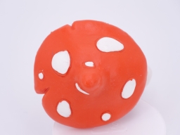 Schtroumpf avec parapluie champignon - photo