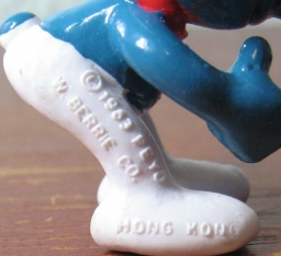 Schtroumpf en hélicoptère - photo