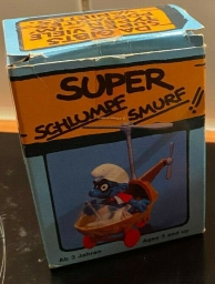 Schtroumpf en hélicoptère - photo