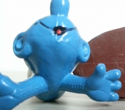 Schtroumpf avec trapèze - photo