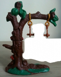 Schtroumpf avec trapèze - photo