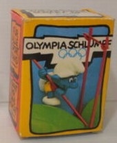 Schtroumpf saut à la perche - photo