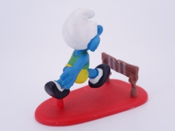 Schtroumpf saut de haie - photo