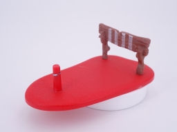 Schtroumpf saut de haie - photo