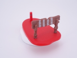 Schtroumpf saut de haie - photo