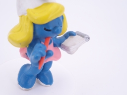 Schtroumpfette secrétaire - photo