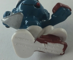 Schtroumpf bricoleur - photo