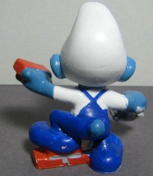 Schtroumpf bricoleur - photo