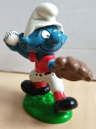 Schtroumpf lanceur de baseball - photo