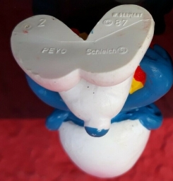 Schtroumpf avec accordéon - photo