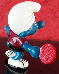 Schtroumpf joueur de tennis de table - photo