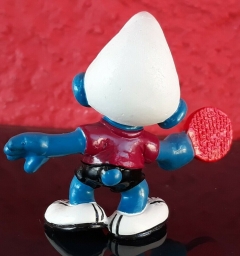 Schtroumpf joueur de tennis de table - photo