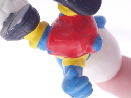 Schtroumpf footballeur - photo