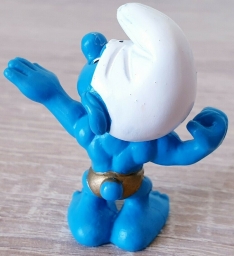 Schtroumpf bodybuilder - photo