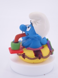 Schtroumpf accro au travail - photo