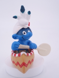 Schtroumpf indien en canoë - photo