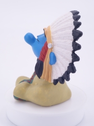 Schtroumpf chef indien - photo