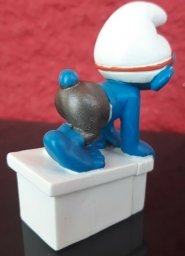 Schtroumpf nageur - photo