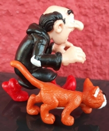 Gargamel et Azrael - photo