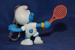 Schtroumpf tennisman - photo