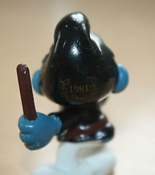 Schtroumpf policier - photo