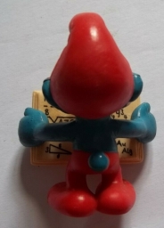 Grand Schtroumpf avec livre - photo