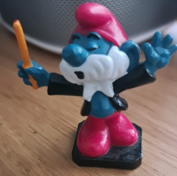 Grand Schtroumpf chef d\'orchestre - photo