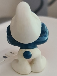 Schtroumpf avec citrouille - photo