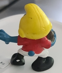 Schtroumpf footballeur américain - photo