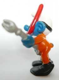 Schtroumpf en tenue de plongée / plongeur - photo