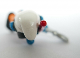 Schtroumpf en tenue de plongée / plongeur - photo