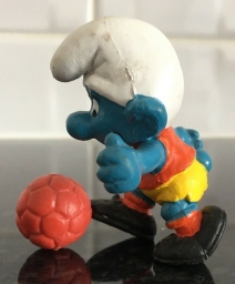 Schtroumpf footballeur - photo