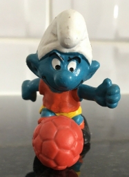 Schtroumpf footballeur - photo